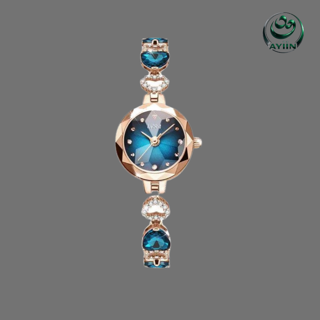 Ancient wind ocean sapphire light luxury hundred trend fashion temperament ladies watch