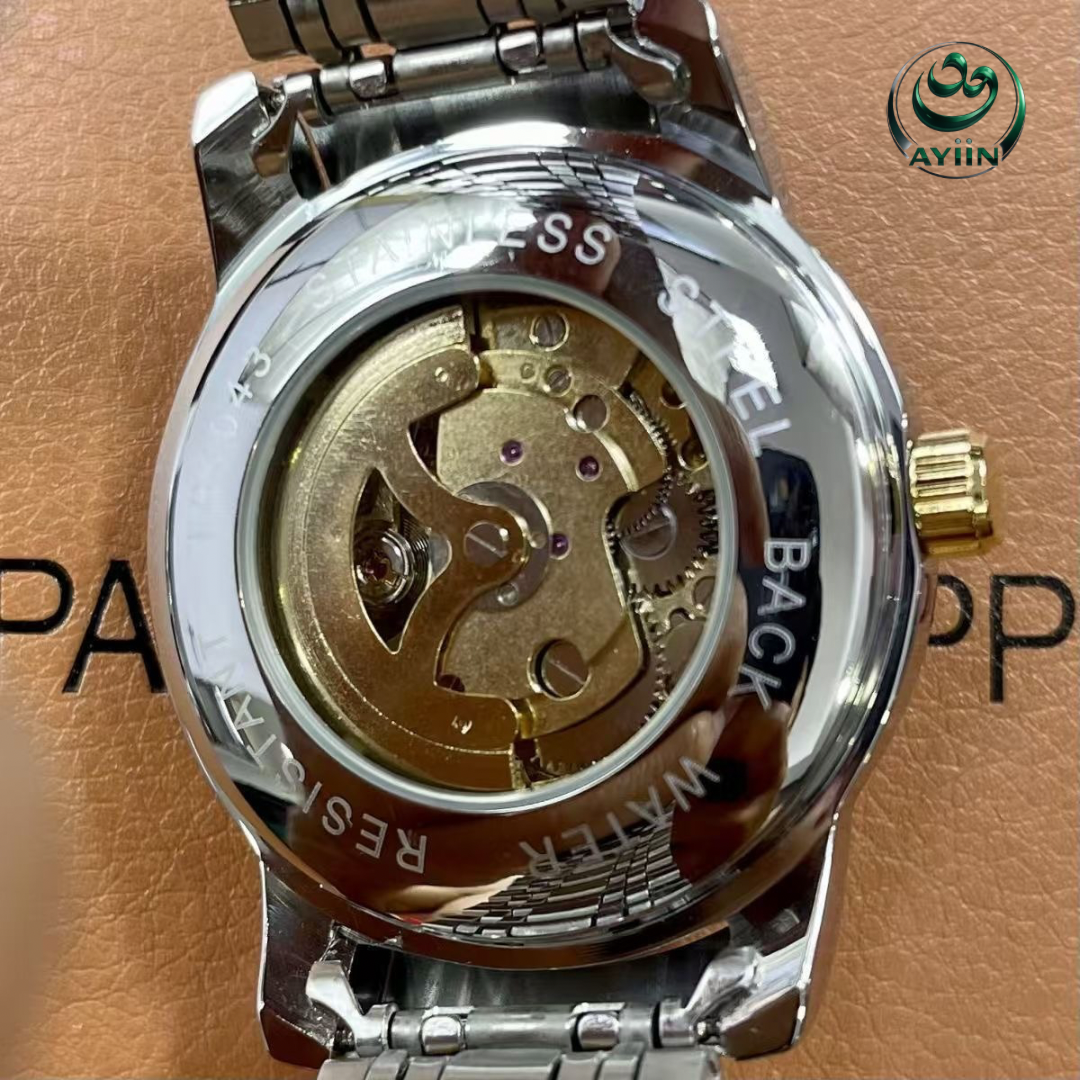 AUTOMOBILI LAMBORGHINI Limited Edition Nautilus-Inspired Automatic Mechanical Watch – Lucky Series
