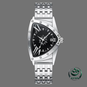 Wormhole Concept Men’s Triangular Quartz Watch – Premium Trendy Skeleton Design, Unique Hip-Hop Style